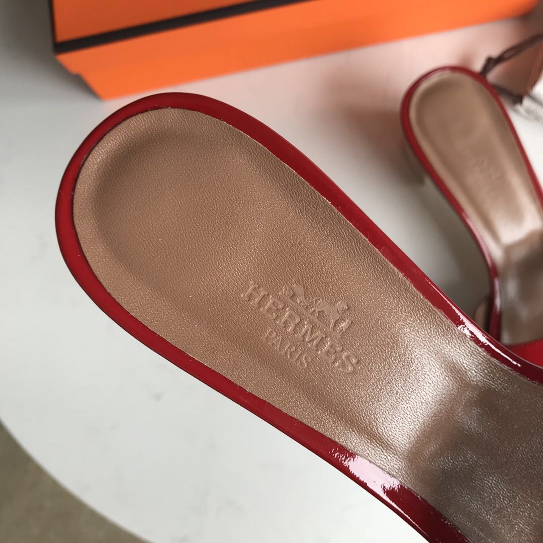 에르메스 올수공 오아시스 슬리퍼 샌들 페이던트 07